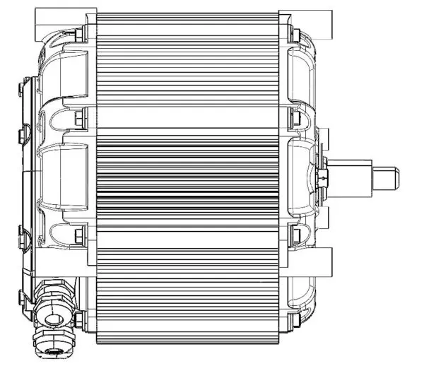 SIA155-64 12000W-64H-PMSM Hairpin - Image 9