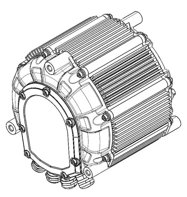 SIA155-64 12000W-64H-PMSM Hairpin - Image 7