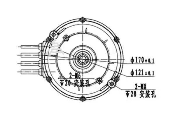 QSD165B-35 V2 5000W-35H-PMSM : Hall Sensor - Image 12