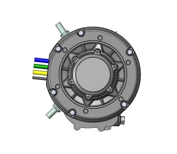 QSJ138J-90 V3 4000W-90H-PMSM : Liquid Cooled with Gearbox - Image 15