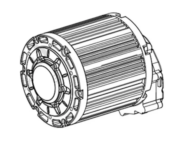 QSJ138D-90 V3 4000W-50H-PMSM : Gearbox - Image 8