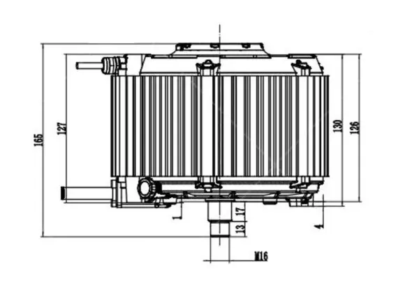 QSD165B-50 V1 10000W-50H-PMSM : Encoder - Image 8