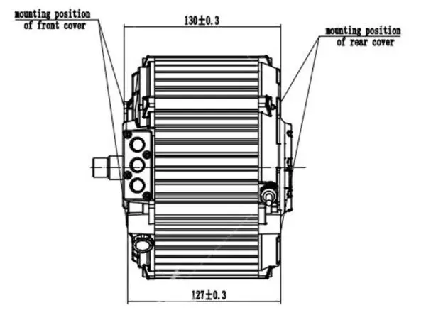 QSD165B-50 V1 10000W-50H-PMSM : Encoder - Image 9