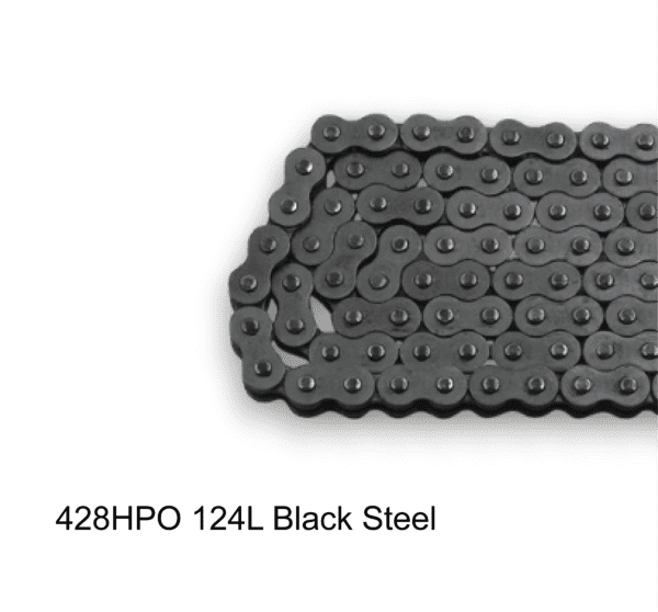 428HPO 124L Black Steel Chain